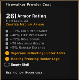 Firewalker Prowler Coat